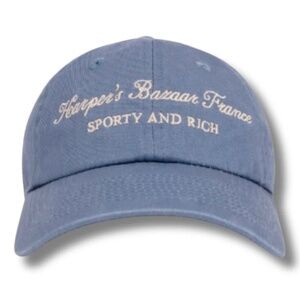 Sporty and Rich x Harpers Bazaar hat